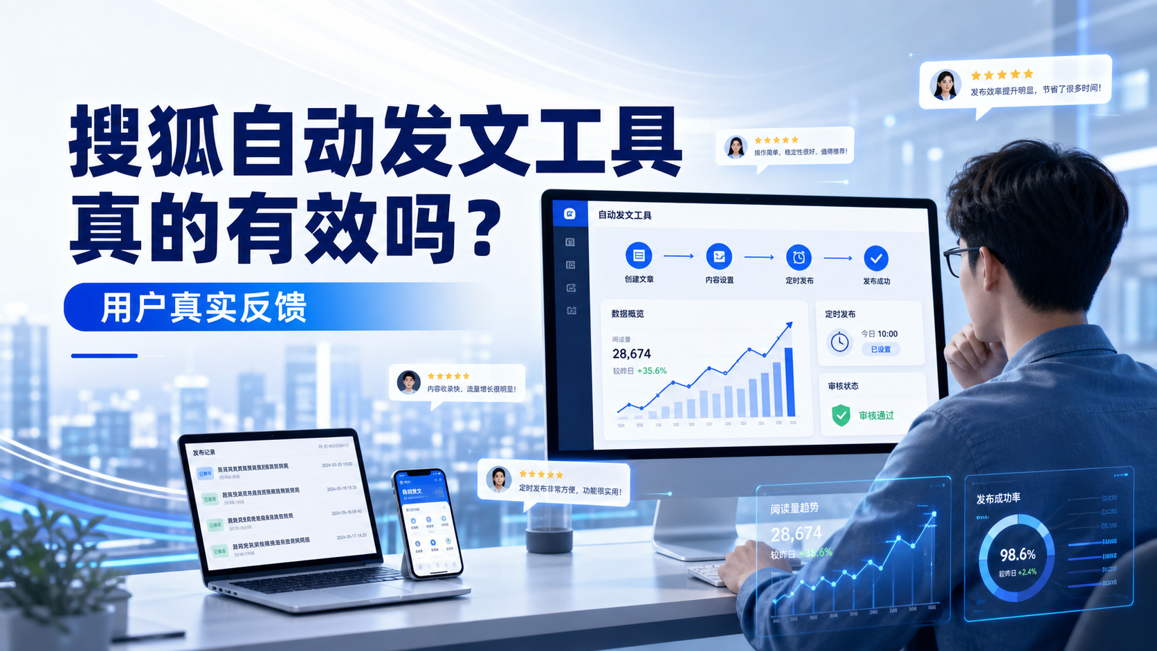 搜狐自动发文工具真的有效吗？吕梁用户的真实反馈